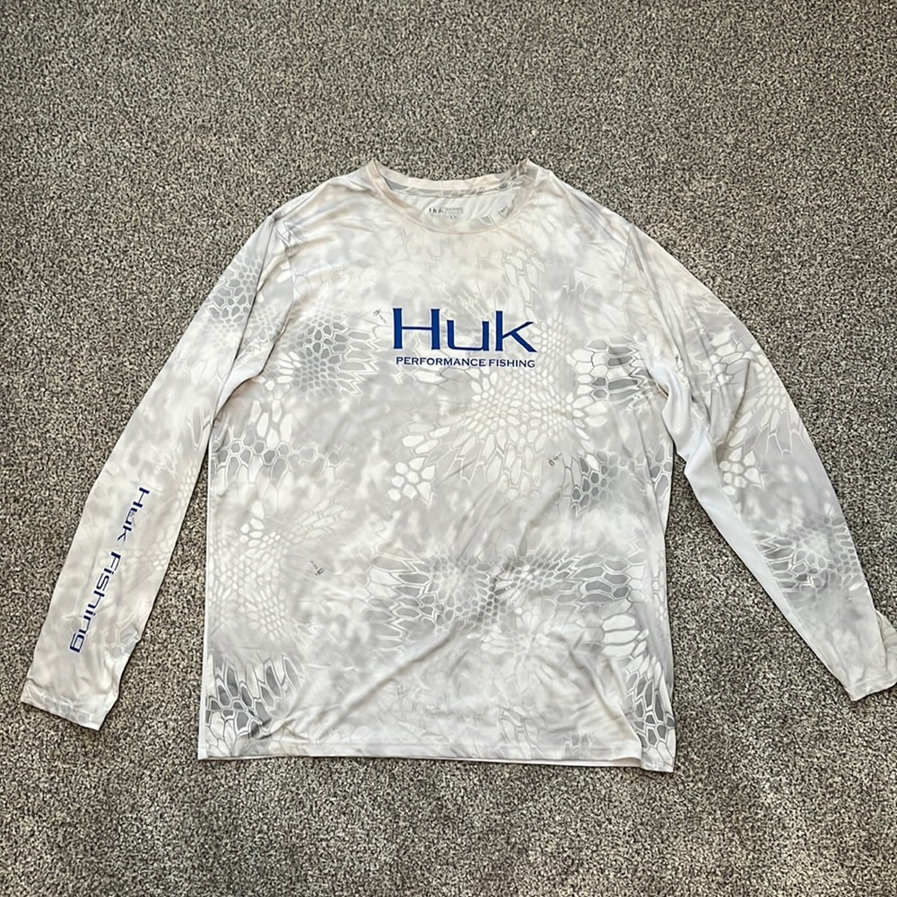 Huk Long Sleeve Fishing Shirt 2XL
